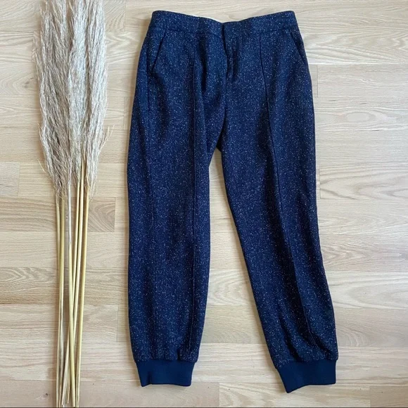 Club Monaco wool + silk speckled knit jogger | Small/XS - Picture 8 of 10